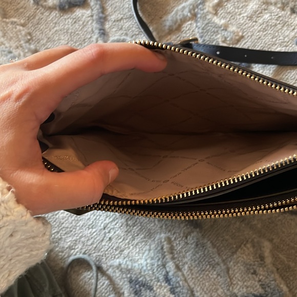 Michael Kors Karla East West Navy Saffiano
Leather Crossbody - Picture 3 of 5